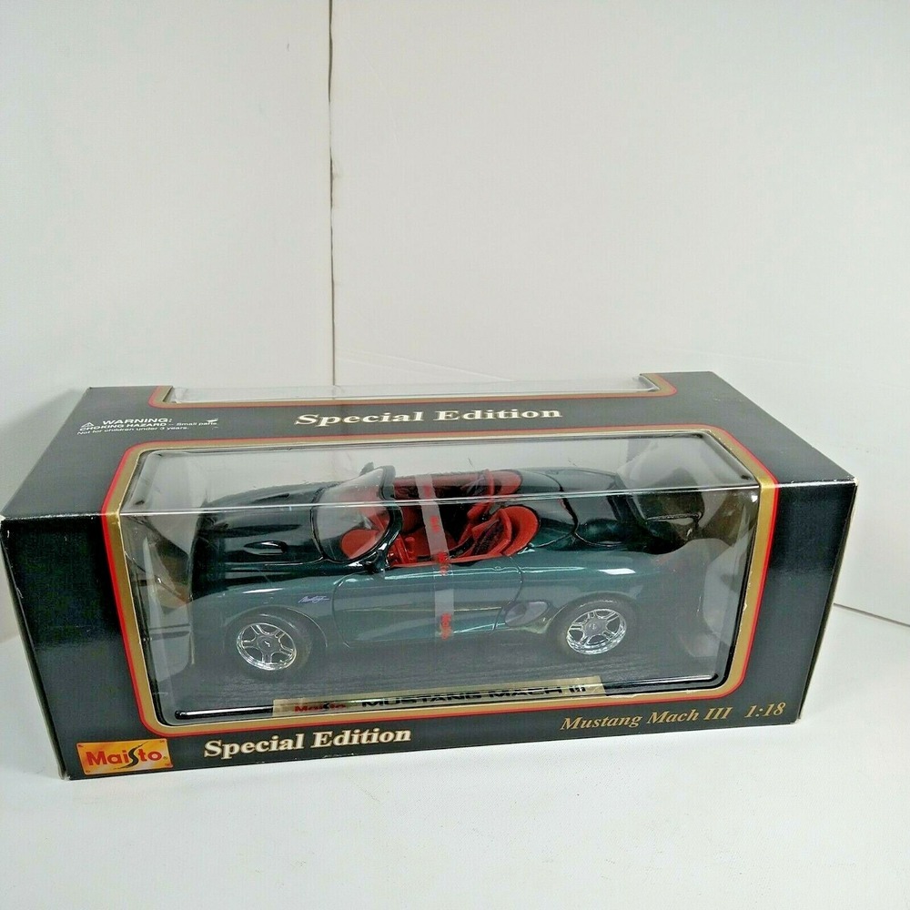 Maisto Special Edition 1/18 Ford Mustang Mach 111 Original Box